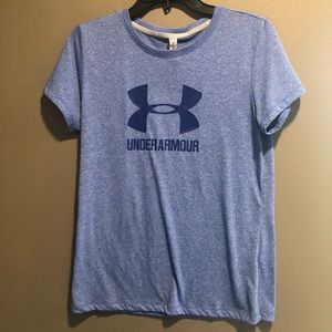 Under Armour T Shirt , Light Blue , Small